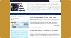 Desktop Screenshot of belizeprayernetwork.com